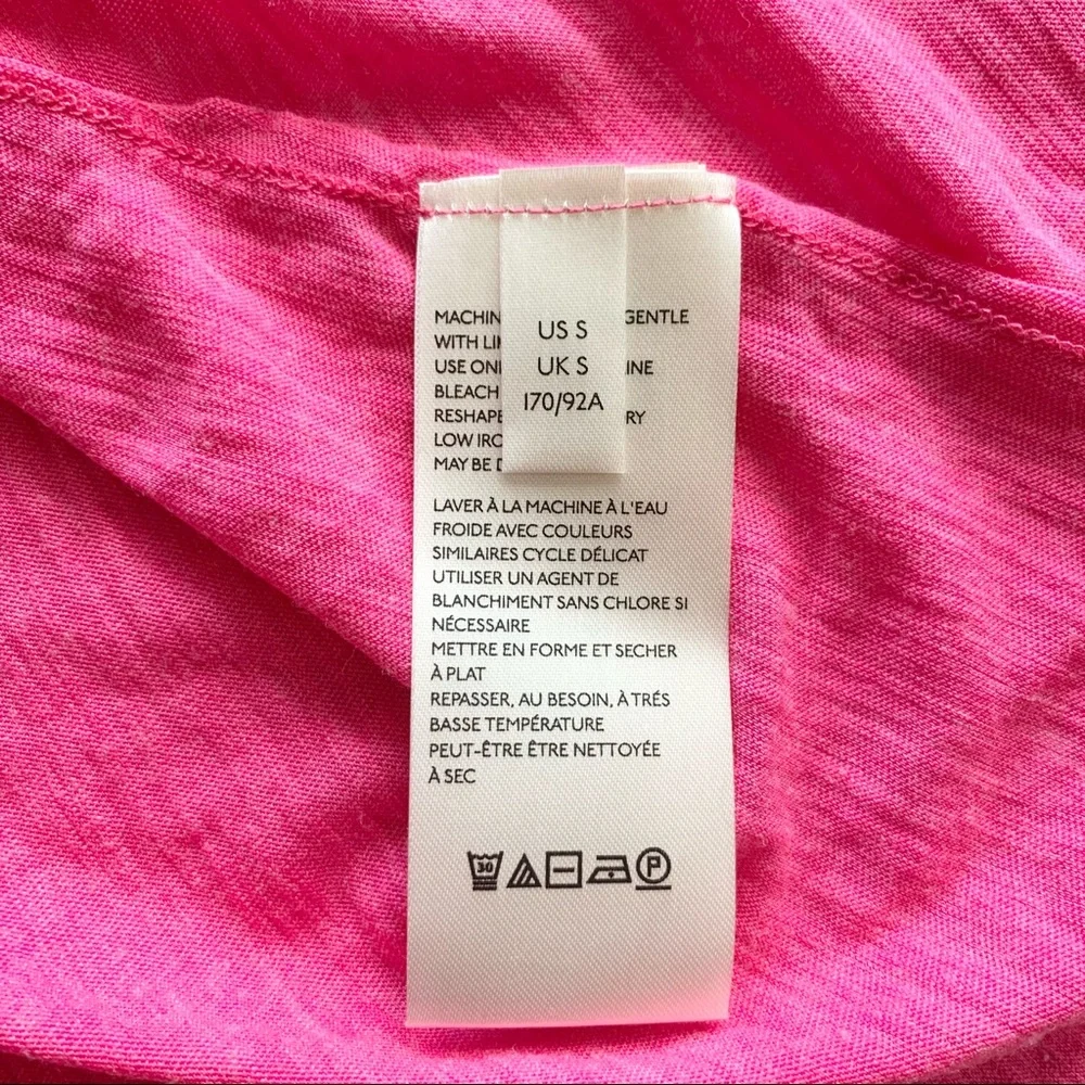 🌸New🌸 Free People Oversized Hot Pink Top S NWT